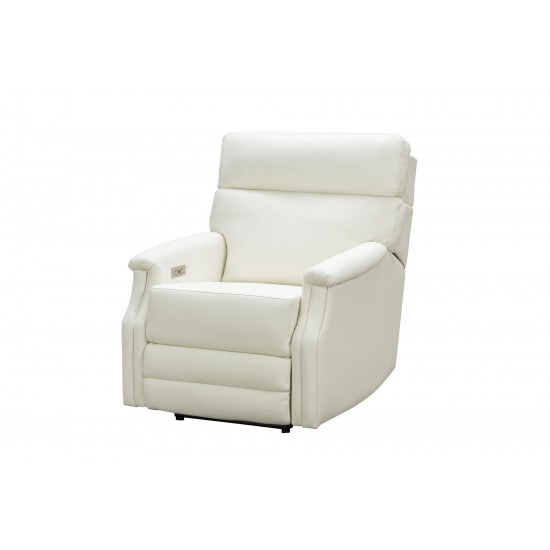 9PH-1177 Luca Power Recliner, Enzo Winter White