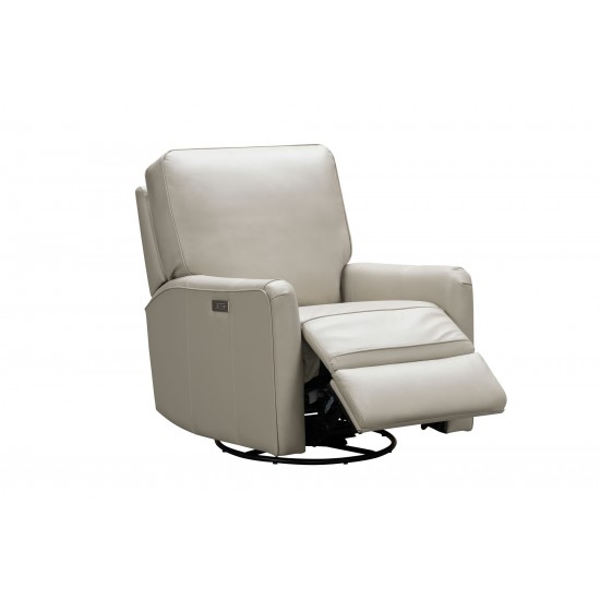 8P-1169 Marion Power Swivel Glider Recliner, Bentley Dove