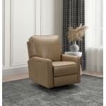 8P-1169 Marion Power Swivel Glider Recliner, Marino Khaki