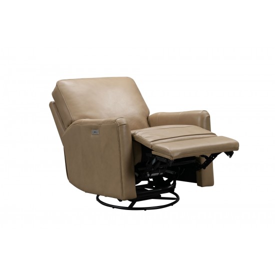 8P-1169 Marion Power Swivel Glider Recliner, Marino Khaki