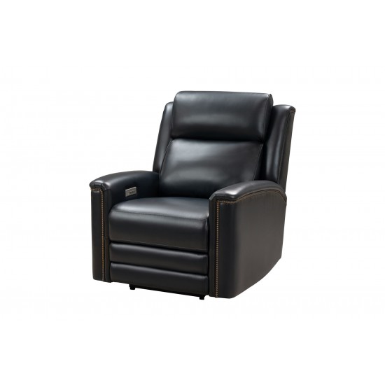 9PHL-1168 Tomas Power Recliner, Haysome Midnight Blue