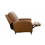 7-1162 Wilson Push Thru The Arms Recliner, Colchester Saddle