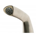 ALFI brand AB1003-BN Brushed Nickel Two-Handle 4'' Centerset Bathroom Faucet