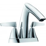 ALFI brand AB1003-PC Polished Chrome Two-Handle 4'' Centerset Bathroom Faucet