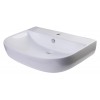 ALFI brand AB112 28" White D-Bowl Porcelain Wall Mounted Bath Sink