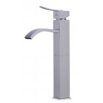 ALFI brand Tall Polished Chrome Single Lever Bathroom Faucet