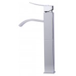 ALFI brand Tall Polished Chrome Single Lever Bathroom Faucet
