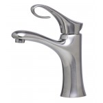 ALFI brand AB1295-BN Brushed Nickel Single Lever Bathroom Faucet