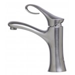 ALFI brand AB1295-BN Brushed Nickel Single Lever Bathroom Faucet