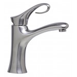 ALFI brand AB1295-BN Brushed Nickel Single Lever Bathroom Faucet