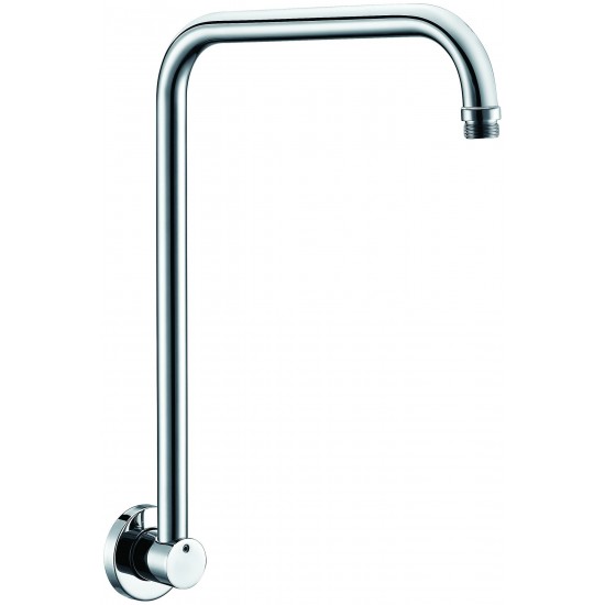 ALFI brand AB12GRW-PC Polished Chrome 12" Round Raised Wall Mounted Shower Arm