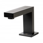 ALFI brand AB1322-BM Black Matte Widespread Modern Bathroom Faucet