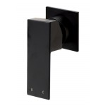 ALFI brand AB1468-BM Black Matte Single Lever Wallmount Bathroom Faucet
