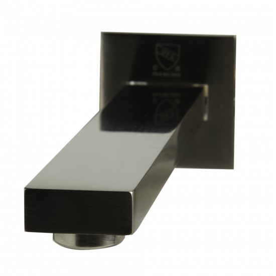 ALFI brand AB1468-BN Brushed Nickel Single Lever Wallmount Bathroom Faucet