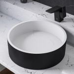 ALFI brand AB1470-BM Black Matte Single Hole Bathroom Faucet