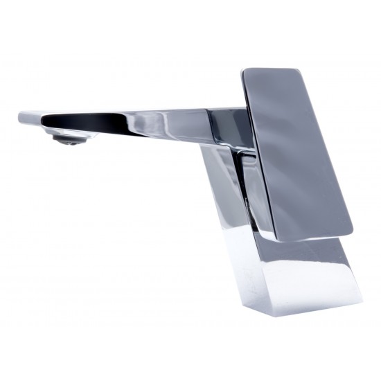 ALFI brand AB1470-PC Polished Chrome Modern Single Hole Bathroom Faucet