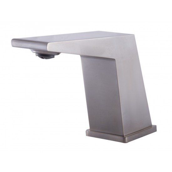 ALFI brand AB1471-BN Brushed Nickel Modern Widespread Bathroom Faucet