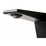 ALFI brand AB1475-BM Black Matte Single Hole Tall Bathroom Faucet