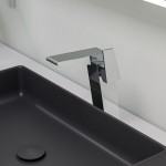 ALFI brand AB1475-PC Polished Chrome Single Hole Tall Bathroom Faucet