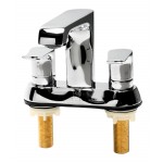 ALFI brand AB1493-PC Polished Chrome Two-Handle 4'' Centerset Bathroom Faucet