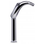 ALFI brand AB1570-PC Tall Wave Polished Chrome Single Lever Bathroom Faucet