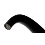 ALFI brand AB1572-BM Black Matte Wave Single Lever Bathroom Faucet