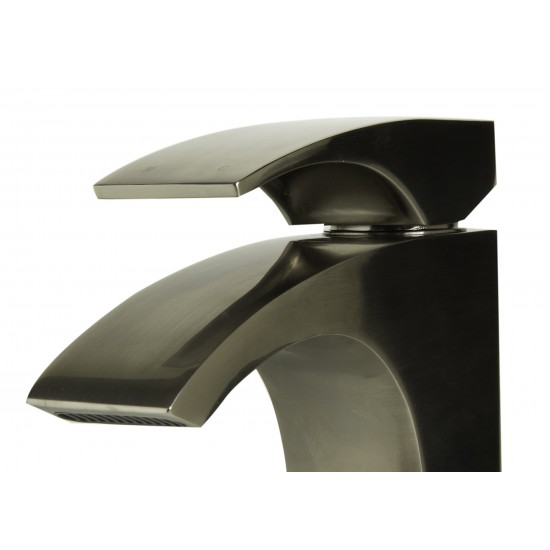ALFI brand AB1586-BN Brushed Nickel Single Lever Bathroom Faucet
