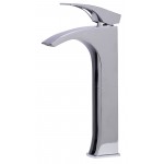 ALFI brand AB1587-PC Tall Polished Chrome Single Lever Bathroom Faucet