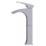 ALFI brand AB1587-PC Tall Polished Chrome Single Lever Bathroom Faucet