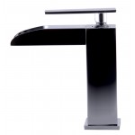 ALFI brand AB1598-PC Polished Chrome Single Hole Waterfall Bathroom Faucet