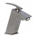 ALFI brand AB1628-BN Brushed Nickel Single Lever Bathroom Faucet