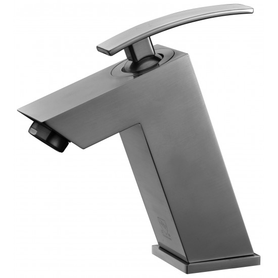 ALFI brand AB1628-BN Brushed Nickel Single Lever Bathroom Faucet