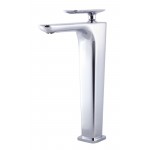 ALFI brand AB1778-PC Polished Chrome Tall Single Hole Modern Bathroom Faucet