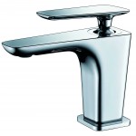 ALFI brand AB1779-PC Polished Chrome Single Hole Modern Bathroom Faucet