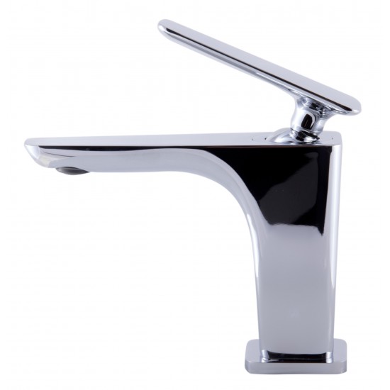 ALFI brand AB1779-PC Polished Chrome Single Hole Modern Bathroom Faucet