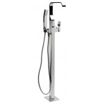 ALFI brand AB2180-PC Single Lever Floor Mounted Tub Filler Mixer