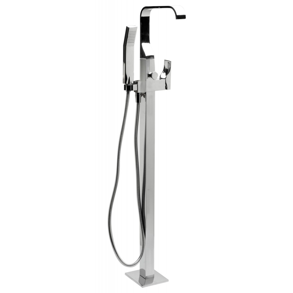 ALFI brand AB2180-PC Single Lever Floor Mounted Tub Filler Mixer ALFI brand AB2180-PC Single Lever Floor Mounted Tub Filler Mixer