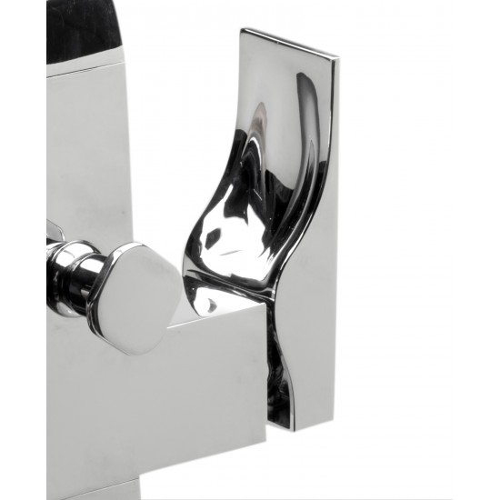 ALFI brand AB2180-PC Single Lever Floor Mounted Tub Filler Mixer