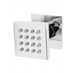 ALFI brand Polished Chrome 3 Way Thermostatic Shower Set with Body Sprays