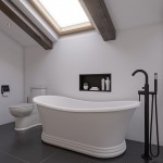 ALFI brand AB2534-BM Floor Mounted Tub Filler Mixer