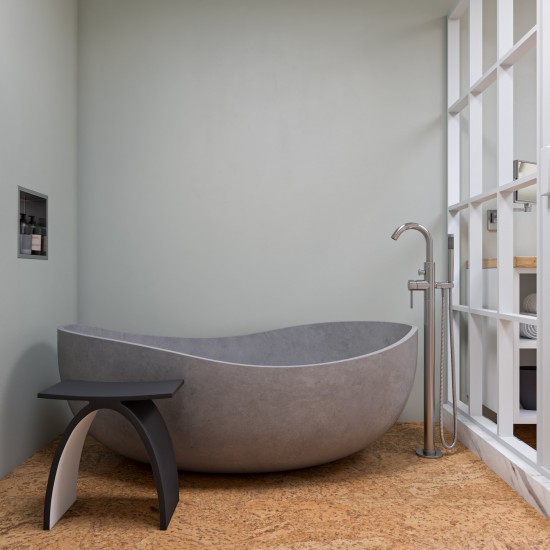 ALFI brand AB2534-BN Floor Mounted Tub Filler Mixer