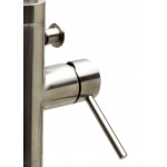 ALFI brand AB2534-BN Floor Mounted Tub Filler Mixer