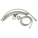 ALFI brandDeck Mounted Tub Filler and Round Hand Held Shower Head