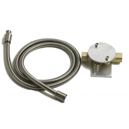 ALFI brand AB2758-BN Brushed Nickel Floor Mounted Tub Filler