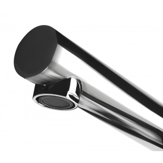 ALFI brand AB2758-PC Polished Chrome Floor Mounted Tub Filler