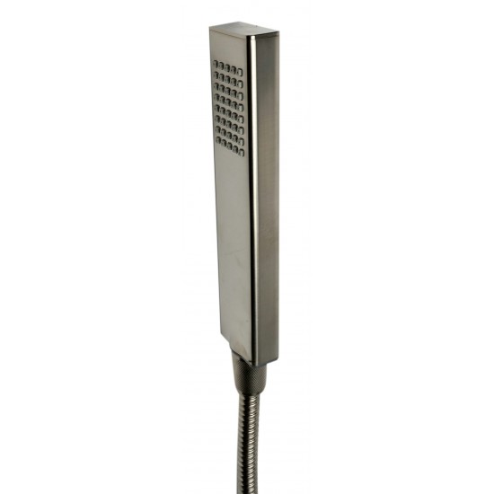 ALFI brand AB2830-BN Brushed Nickel 2 Way Thermostatic Square Shower Set
