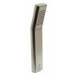 ALFI brand Brushed Nickel Single Hole Floor Mounted Waterfall Tub Filler