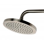ALFI brand AB2867-BN Brushed Nickel Round Style Thermostatic Exposed Shower Set