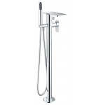 ALFI brand AB2875-PC Polished Chrome Free Standing Floor Mounted Bath Tub Filler