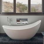 ALFI brand AB2875-PC Polished Chrome Free Standing Floor Mounted Bath Tub Filler